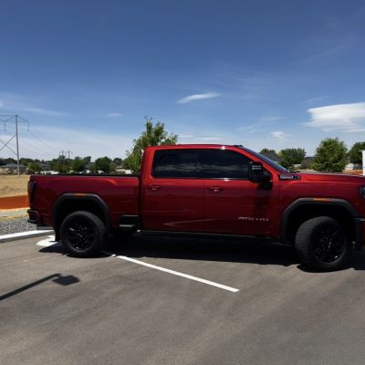 2026 GMC Sierra HD with ceramic tint, after photo 4