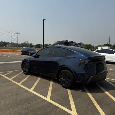 2027 Tesla Model Y with ceramic tint, after photo 2