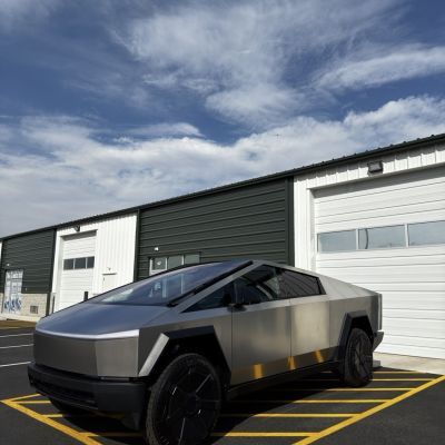 2026 Tesla Cybertruck before tint, before photo 1