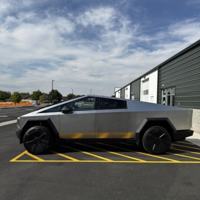 2026 Tesla Cybertruck before tint, before photo 2