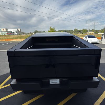 2026 Tesla Cybertruck with ceramic tint, after photo 5