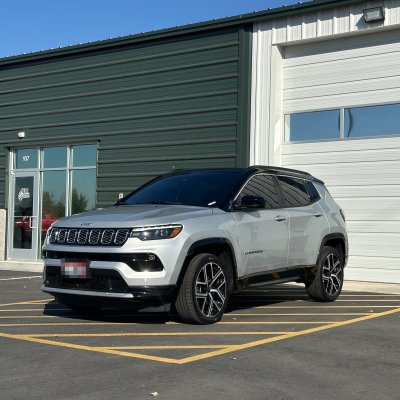2025 Jeep Compass with ceramic tint, after photo 1