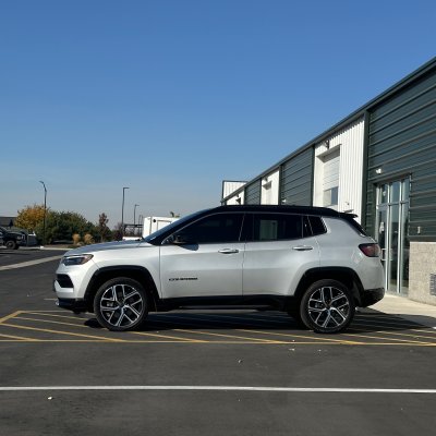 2025 Jeep Compass with ceramic tint, after photo 3