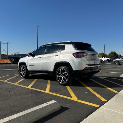2025 Jeep Compass with ceramic tint, after photo 4