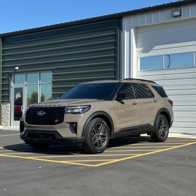 2026 Ford Explorer with ceramic tint, after photo 1