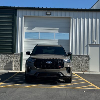 2026 Ford Explorer with ceramic tint, after photo 2