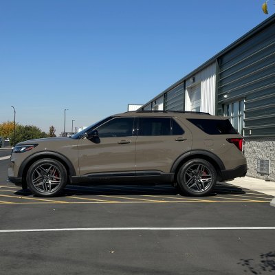 2026 Ford Explorer with ceramic tint, after photo 3