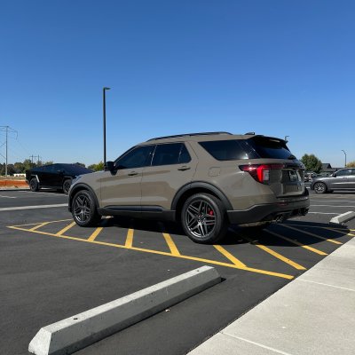 2026 Ford Explorer with ceramic tint, after photo 4
