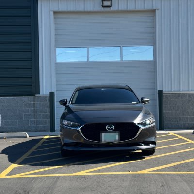 2026 Mazda Mazda3 with ceramic tint, after photo 2