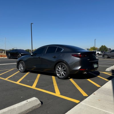 2026 Mazda Mazda3 with ceramic tint, after photo 4