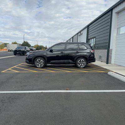 2026 Subaru Forester with ceramic tint, after photo 3