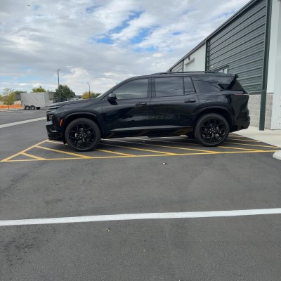 2026 Chevrolet Traverse with ceramic tint, after photo 3