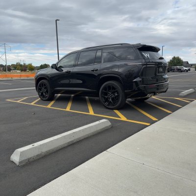 2026 Chevrolet Traverse with ceramic tint, after photo 4
