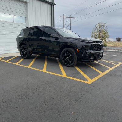 2026 Chevrolet Traverse with ceramic tint, after photo 7
