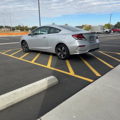 2014 Honda Civic before tint, before photo 4