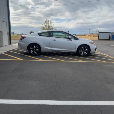 2014 Honda Civic before tint, before photo 7
