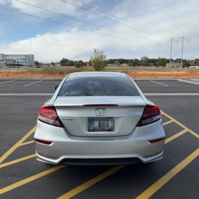 2014 Honda Civic with ceramic tint, after photo 5