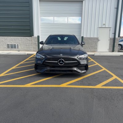2026 Mercedes-Benz C-Class before tint, before photo 2