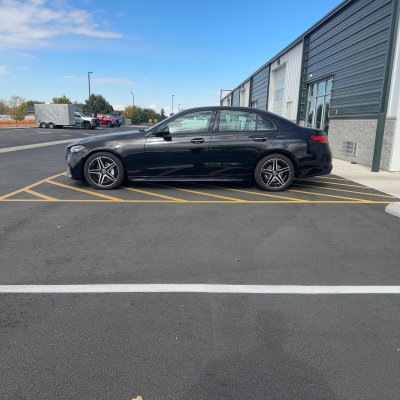 2026 Mercedes-Benz C-Class before tint, before photo 3