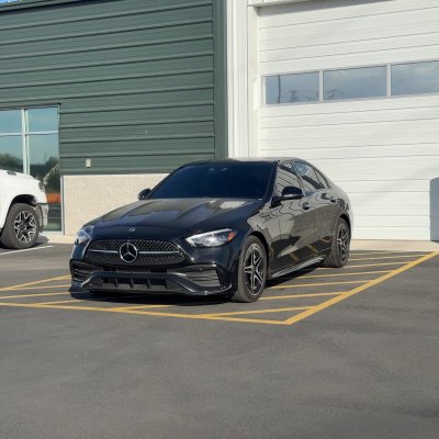2026 Mercedes-Benz C-Class with ceramic tint, after photo 1