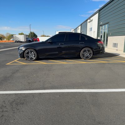 2026 Mercedes-Benz C-Class with ceramic tint, after photo 3