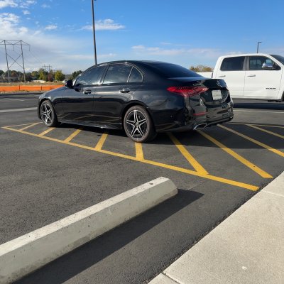 2026 Mercedes-Benz C-Class with ceramic tint, after photo 4