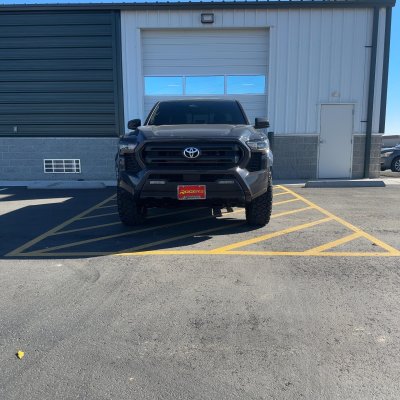 2024 Toyota Tacoma with ceramic tint, after photo 1