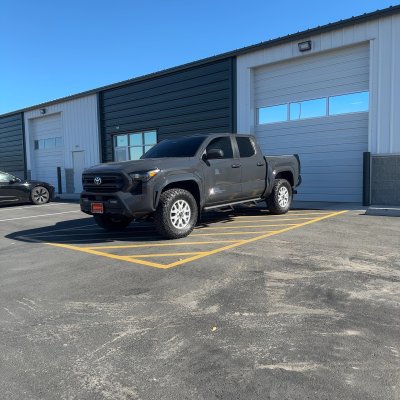 2024 Toyota Tacoma with ceramic tint, after photo 2