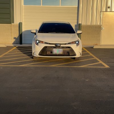 2026 Toyota Corolla with ceramic tint, after photo 2