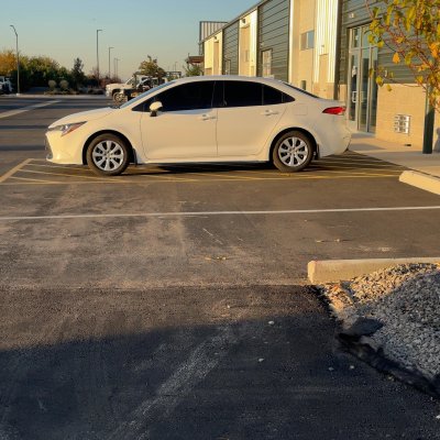 2026 Toyota Corolla with ceramic tint, after photo 3