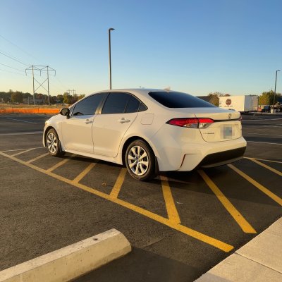 2026 Toyota Corolla with ceramic tint, after photo 4