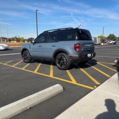 2026 Ford Bronco Sport with ceramic tint, after photo 3