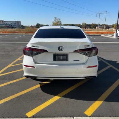 2026 Honda Civic with ceramic tint, after photo 5