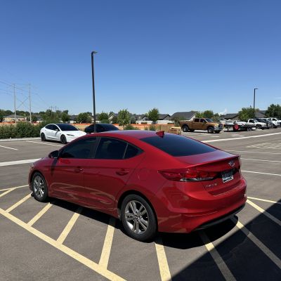 2017 Hyundai Elantra with classic tint, after photo 3