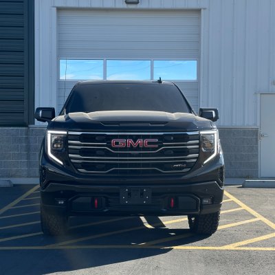 2026 GMC Sierra with ceramic tint, after photo 2