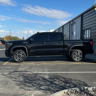 2026 GMC Sierra with ceramic tint, after photo 3
