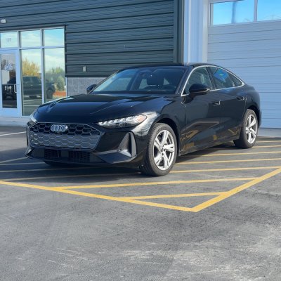 2025 Audi A5 before tint, before photo 1
