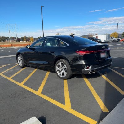2025 Audi A5 before tint, before photo 4