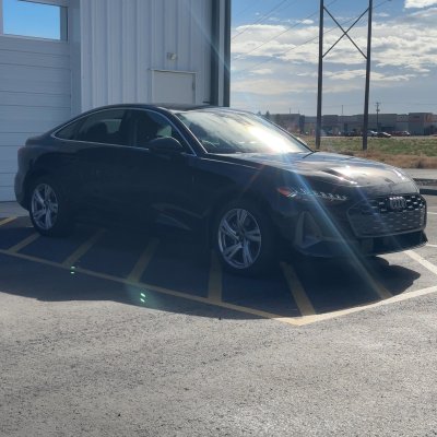 2025 Audi A5 before tint, before photo 8