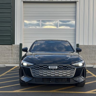 2025 Audi A5 with ceramic tint, after photo 2