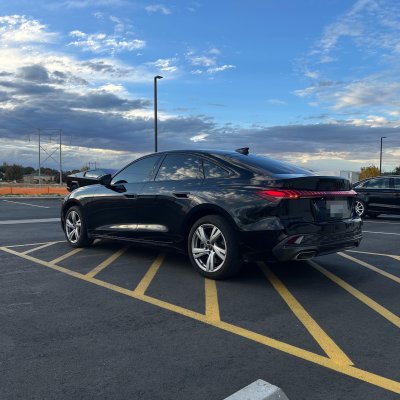 2025 Audi A5 with ceramic tint, after photo 4