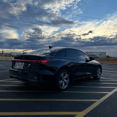 2025 Audi A5 with ceramic tint, after photo 6