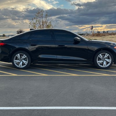 2025 Audi A5 with ceramic tint, after photo 7