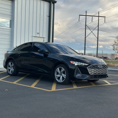 2025 Audi A5 with ceramic tint, after photo 8