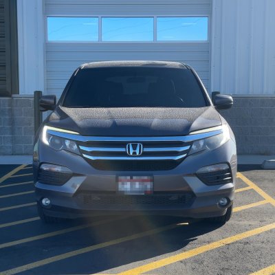 2017 Honda Pilot with carbon tint, after photo 1