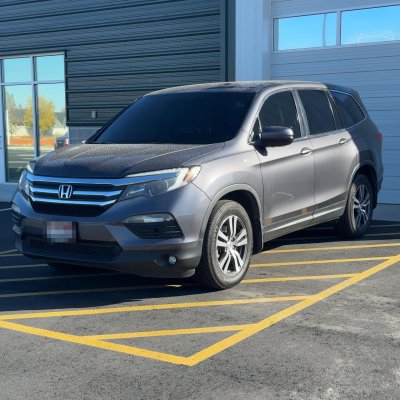2017 Honda Pilot with carbon tint, after photo 2