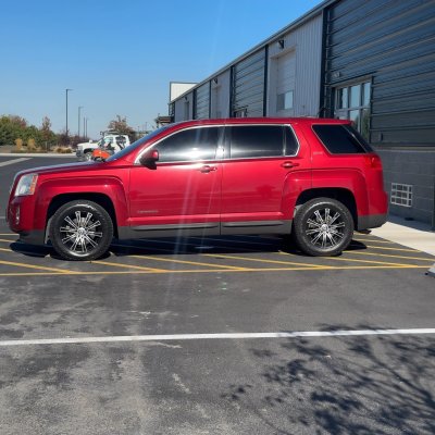 2015 GMC Terrain with ceramic tint, after photo 3