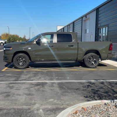2026 Ram 1500 before tint, before photo 3