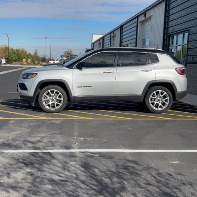 2025 Jeep Compass with ceramic tint, after photo 2