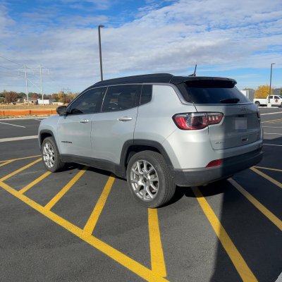 2025 Jeep Compass with ceramic tint, after photo 3